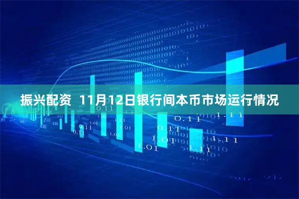 振兴配资  11月12日银行间本币市场运行情况